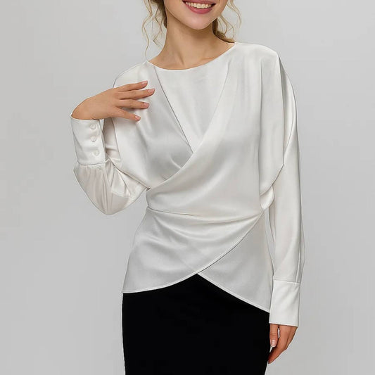 Women’s Silk Blouse “City Elegance”